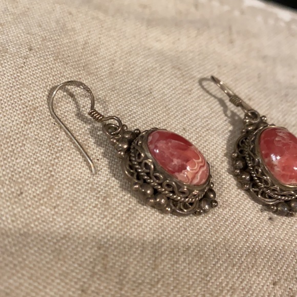 Lot of 2 sterling silver earrings - Picture 6 of 8